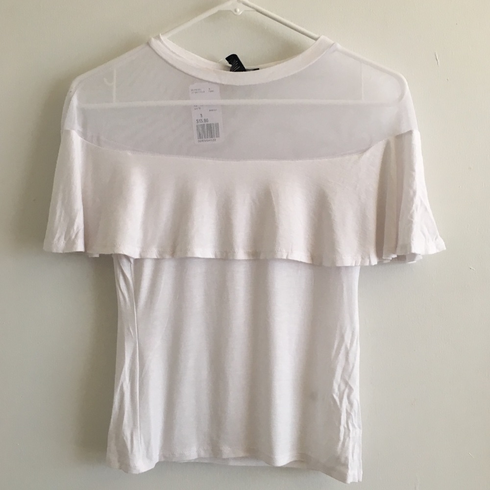 Forever 21 Mesh Knit Top